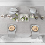 TANGO Tablecloth light grey