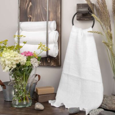 PURO Bath towel white 3 PURO Bath towel white
