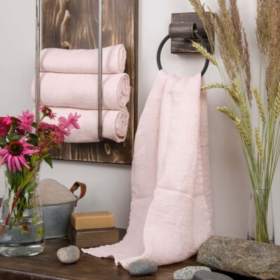 PURO Bath towel pink 3 PURO Bath towel pink