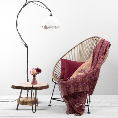 FLORE Blanket red