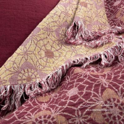 FLORE Blanket red