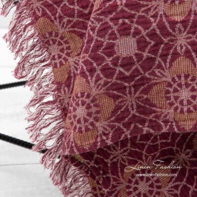 FLORE Blanket red