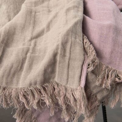 LILE Blanket lilac 6 LILE Blanket lilac