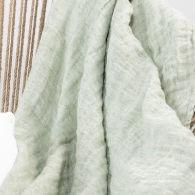 FARGO Blanket light green 7 FARGO Blanket light green
