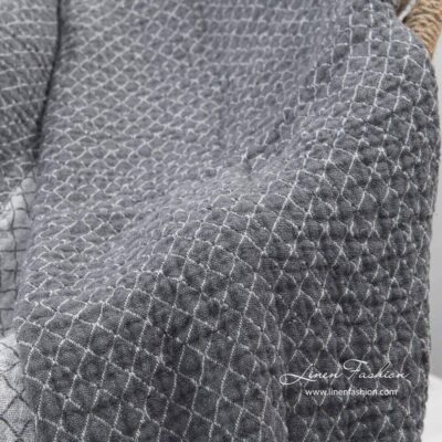 SIENNA Blanket grey 7 SIENNA Blanket grey
