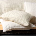 FONDA Bedspread white cream