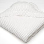 BINGO Baby bath towel white