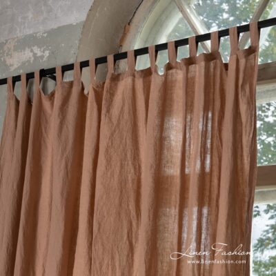 ATLANTA Curtain brown 6 Brown curtain ATLANTA.