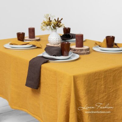 GAMMA Tablecloth yellow 6 GAMMA Tablecloth yellow