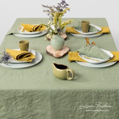 GAMMA Tablecloth green 8 GAMMA Tablecloth green