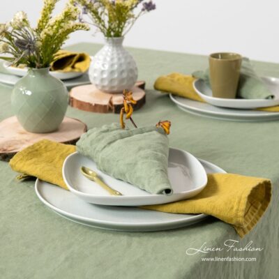 GAMMA Tablecloth green 9 GAMMA Tablecloth green