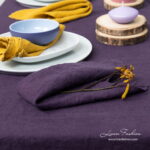 GAMMA Table napkin purple