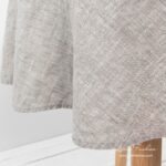 ASTRA Tablecloth round beige