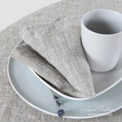 ASTRA Table napkin beige 3 Light grey napkin, astra.