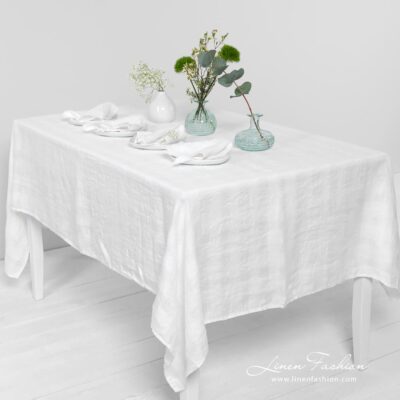 PORTO Tablecloth white 7 PORTO white tablecloth