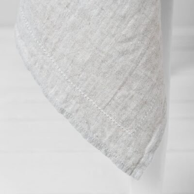 NARA Tablecloth beige 10 beige linen tablecloth washed with hemstitch