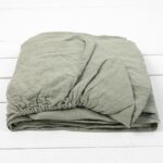 DOVI Fitted sheet light green