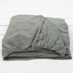 DOVI Fitted sheet grey green