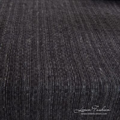 ONYX Tablecloth grey 11 100% linen charcoal grey tablecloth.