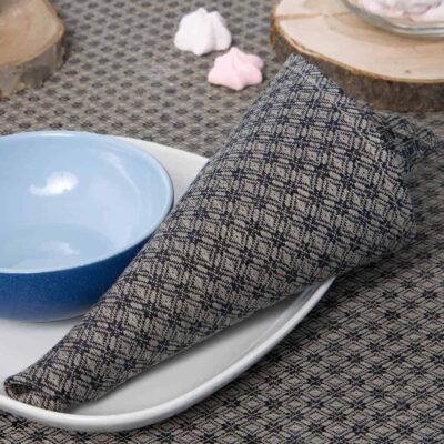 TONY Table napkin dark blue