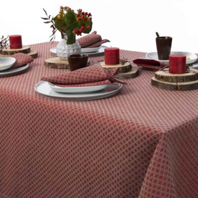 TONY Tablecloth red