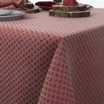 TONY Tablecloth red