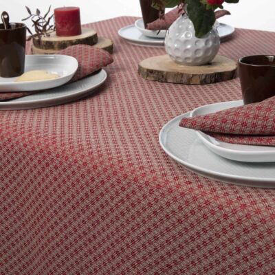 TONY Tablecloth red