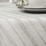 ORNA Tablecloth round/oval white