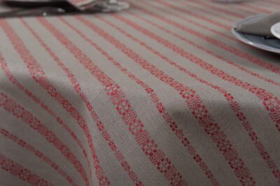 ORNA Tablecloth round/oval red 5 ORNA Tablecloth round/oval red