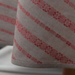ORNA Tablecloth round/oval red