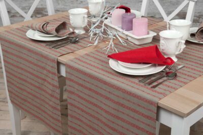 ORNA Table runner red 3 ORNA Table runner red