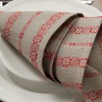 ORNA Table napkin red