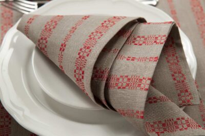 ORNA Table napkin red 4 ORNA Table napkin red