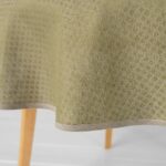 TONY Tablecloth round/oval green