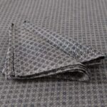 TONY Tablecloth round/oval blue