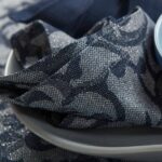 ATLANTA Table napkin blue