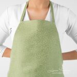 CANDY Apron lime green