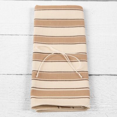 Brown kitchen towel.