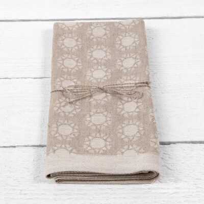 Kitchen towel No. 5 4 Kitchen towel in grey color.