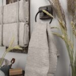 BINGO Bath towel light grey