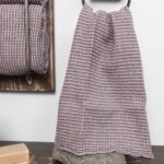 BINGO Bath towel grey violet
