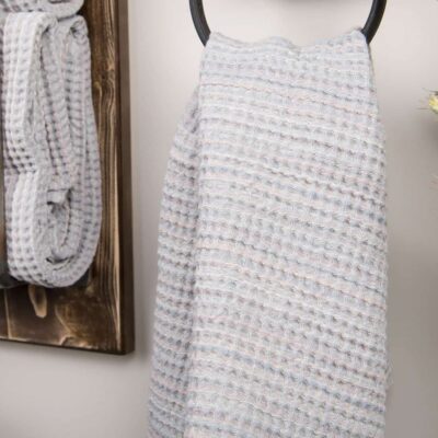 BINGO Bath towel light grey