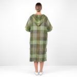 BINGO Poncho green checked