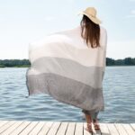 POSITANO Beach towel grey