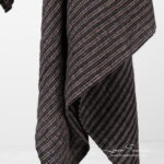 BAHA Bath towel brown striped