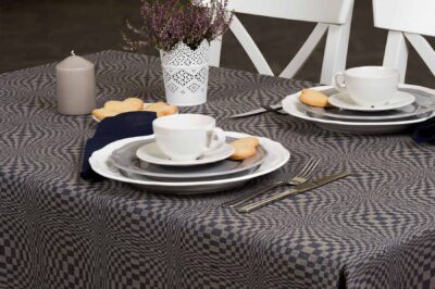 COSMOS Tablecloth blue