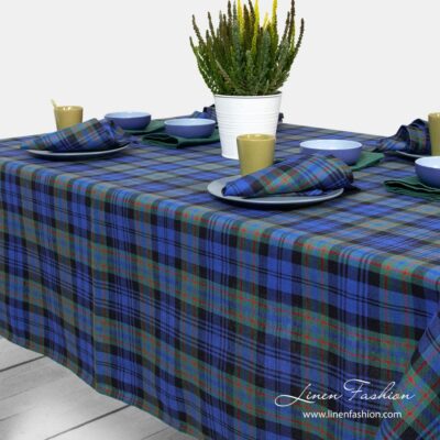 KARO Tablecloth blue