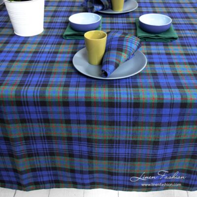 KARO Tablecloth blue