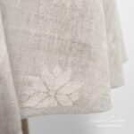 MYSTI Tablecloth round/oval beige