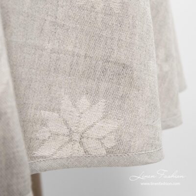 MYSTI Tablecloth round/oval beige 8 MYSTI Tablecloth round/oval beige